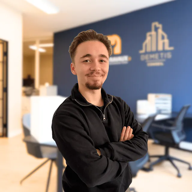 Malcom Beslin, Négociateur chez Demetis Immo