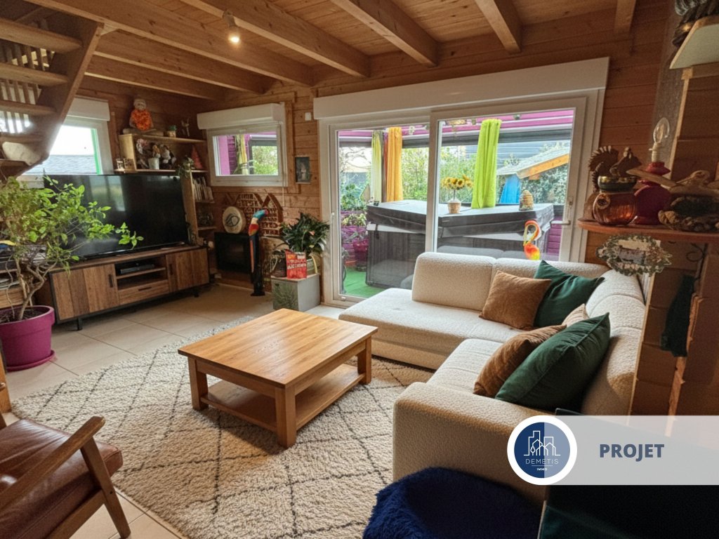 Chalet en bois   Une bulle d&rsquo;air aux portes du Mans