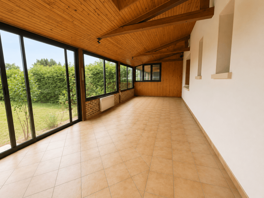 MAISON AVEC GRAND TERRAIN
